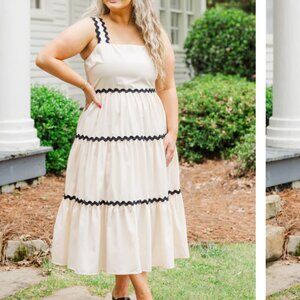 No More Secrets Dress in Ecru